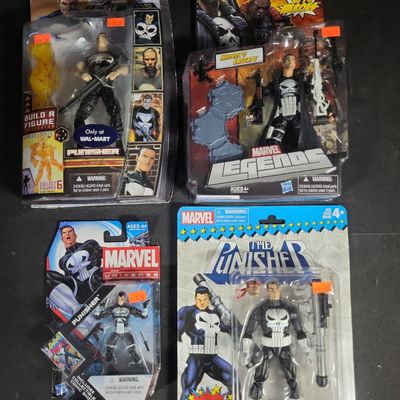 Sale Photo Thumbnail #846: I04306 | A Group of Hasbro Punisher Figures