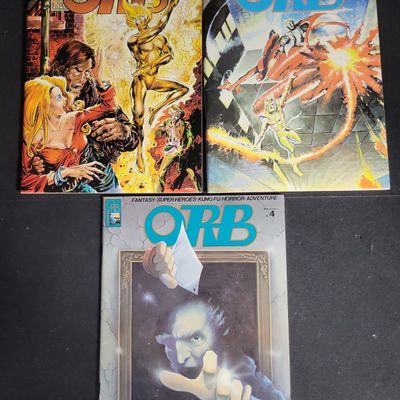 Sale Photo Thumbnail #343: I04047 | Trio of Vintage Orb Magazines