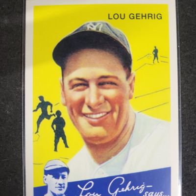 Sale Photo Thumbnail #642: I04283 | 2011 Topps Lou Gehrig Reprint Card