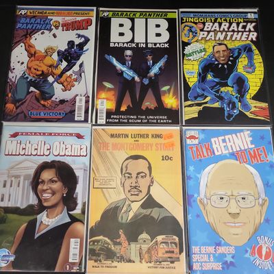 Sale Photo Thumbnail #334: I04571 | Collection of Political Satire Comic Books