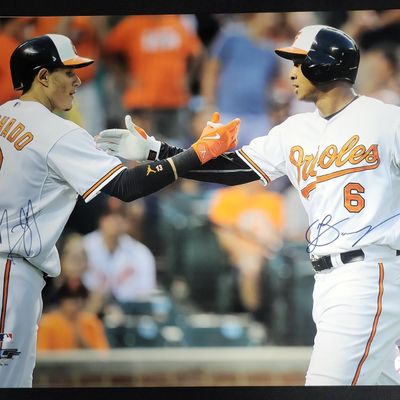 Sale Photo Thumbnail #720: I04863 | Signed Orioles Photo... MLB