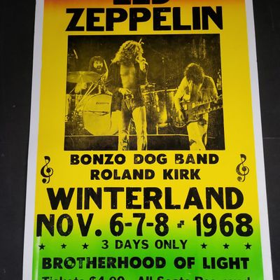 Sale Photo Thumbnail #116: I04375 | Led Zeppelin Winterland Concert Poster