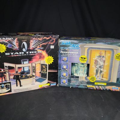 Sale Photo Thumbnail #860: I04663 | A Pair of Star Trek Playsets