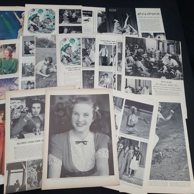 Sale Photo Thumbnail #113: I04826 | Collection of Hollywood Star Magazine Clippings