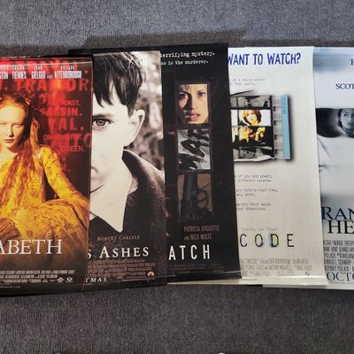 Sale Photo Thumbnail #919: I04603 | Five Original Double-Sided Movie Posters
