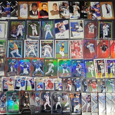 Sale Photo Thumbnail #500: I04485 | Assortment of Modern Baseball Trading Cards