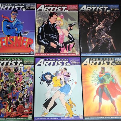 Sale Photo Thumbnail #342: I04045 | Collection of Comic Book Artist Magazines