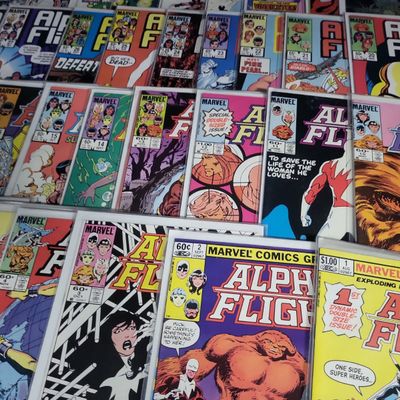 Sale Photo Thumbnail #204: I04595 | Marvel Alpha Flight Comic Book Collection 1-50