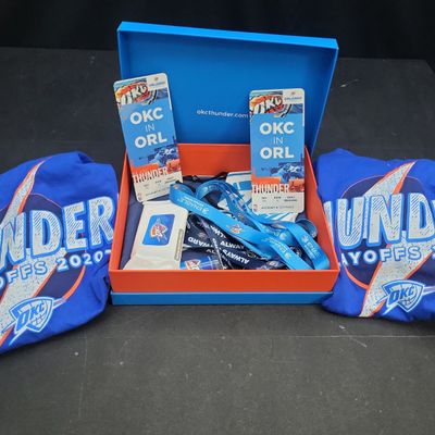 Sale Photo Thumbnail #783: I04703 | OKC Thunder 2020 Playoff Fan Kit