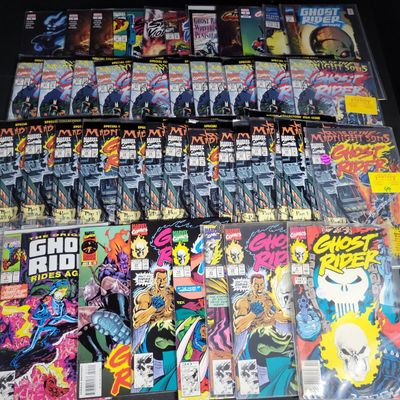 Sale Photo Thumbnail #197: I04576 | 38 Marvel Ghost Rider Comic Books