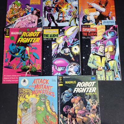 Sale Photo Thumbnail #382: I04001 | Collection of Science Fiction Comics