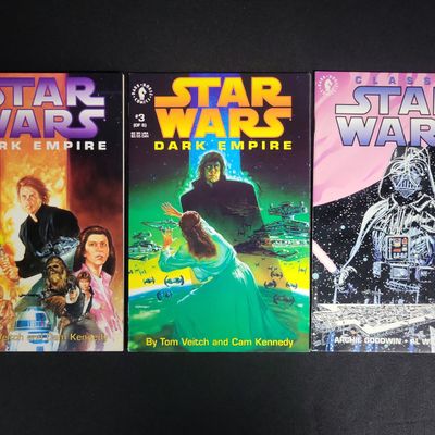 Sale Photo Thumbnail #421: I04852 | Three Star Wars Dark Horse Comics