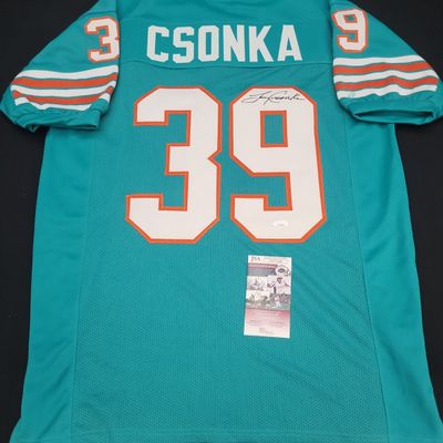 Sale Photo Thumbnail #691: I04862 | Signed Larry Csonka Jersey JSA