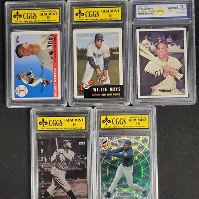 I04234 | Collection of Graded Baseball Cards