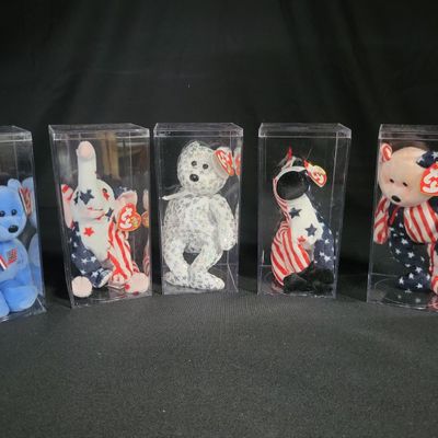 Sale Photo Thumbnail #883: I04810 | Patriotic Ty Beanie Baby Collection