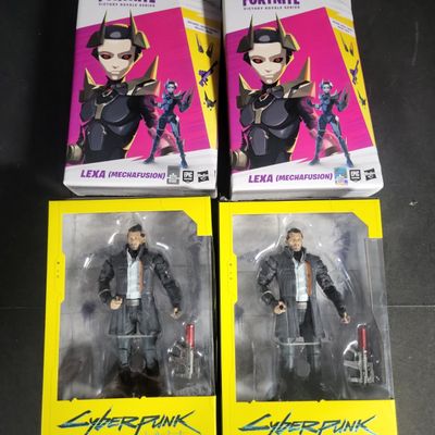 Sale Photo Thumbnail #889: I04669 | Four Cyberpunk and Fortnite Action Figures