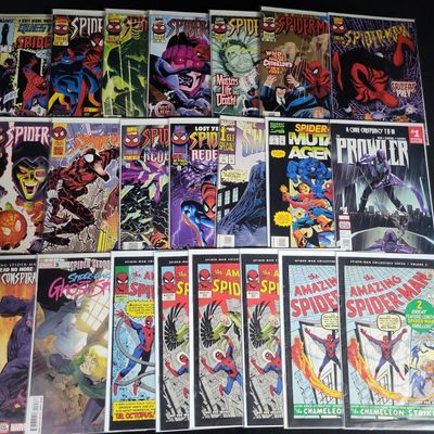 Sale Photo Thumbnail #304: I04798 | Twenty-One Marvel Spider-Man Comic Books