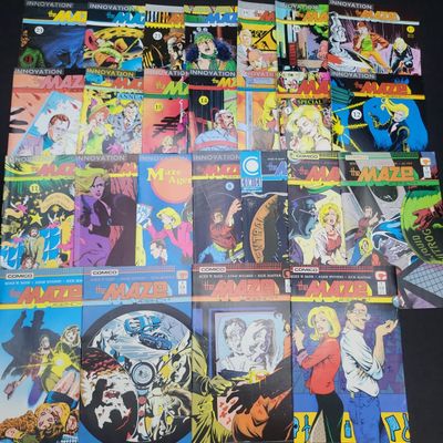 Sale Photo Thumbnail #356: I03982 | A Collection of The Maze Agency Comics