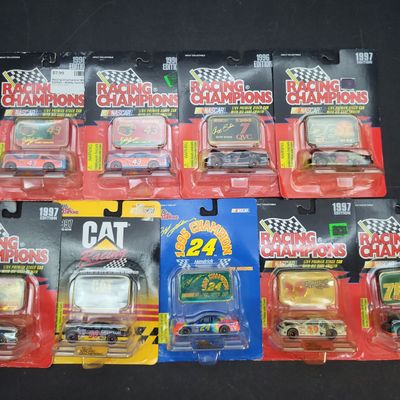 Sale Photo Thumbnail #892: I04746 | Nine Racing Champions NASCAR Die-Cast Cars