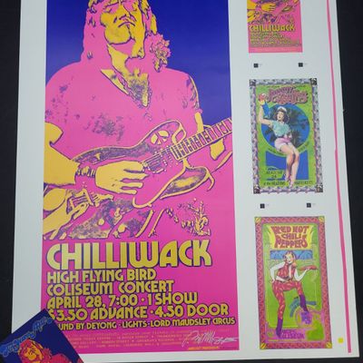 Sale Photo Thumbnail #118: I04173 | Bob Masse Signed Poster Production Proofs