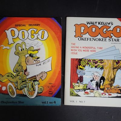 Sale Photo Thumbnail #412: I04043 | Two Okefenokee Star Pogo Fanzines