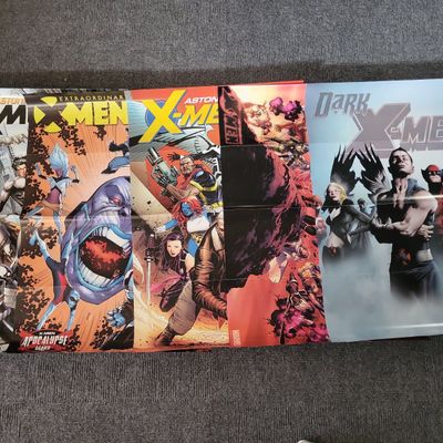 Sale Photo Thumbnail #926: I04613 | Five Original Marvel X-Men Posters