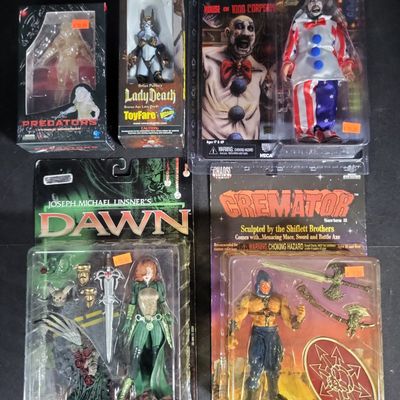 Sale Photo Thumbnail #836: I04314 | Assortment of Horror Action Figures