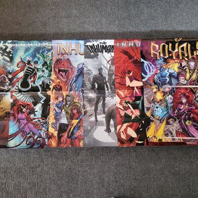 Sale Photo Thumbnail #928: I04611 | Six Marvel Comics Inhumans Promotional Posters
