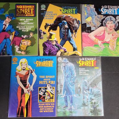 Sale Photo Thumbnail #395: I04030 | Group of Will Eisner Spirit Magazines