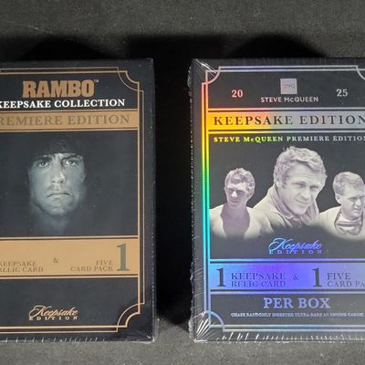 Sale Photo Thumbnail #443: I04464 | Two Keepsake Edition Trading Card Boxes