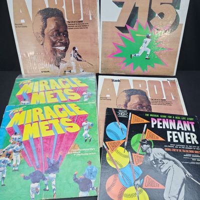 Sale Photo Thumbnail #762: I04105 | A Collection of Vintage Baseball Records