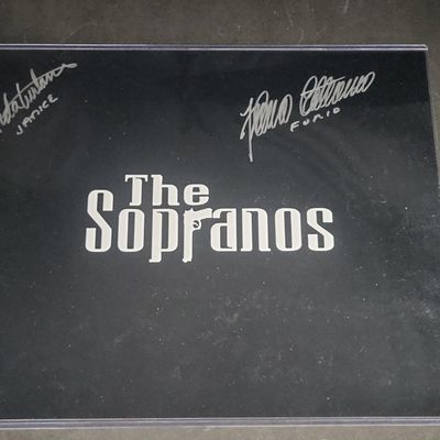 Sale Photo Thumbnail #73: I04360 | Signed Sopranos Dual Autographed Photo