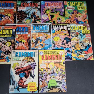 Sale Photo Thumbnail #243: I04520 | DC Comics Kamandi Comic Lot