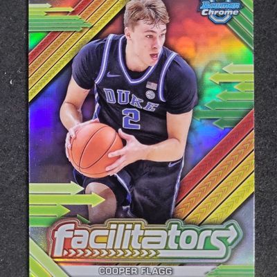 Sale Photo Thumbnail #499: I04479 | Cooper Flagg Bowman Chrome Refractor Card