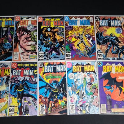 Sale Photo Thumbnail #298: I04805 | Ten DC Batman Comic Books