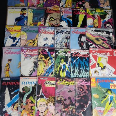 Sale Photo Thumbnail #384: I04014 | A Collection of Comico Elementals Comics