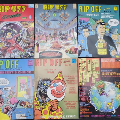 Sale Photo Thumbnail #274: I03970 | A Collection of Rip Off Comix Magazines