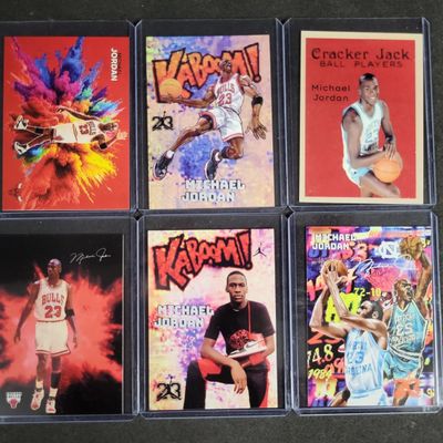 Sale Photo Thumbnail #546: I04206 | Michael Jordan Custom Art Trading Cards