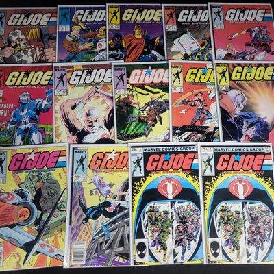 Sale Photo Thumbnail #162: I04767 | Fourteen Marvel G.I. Joe Comics