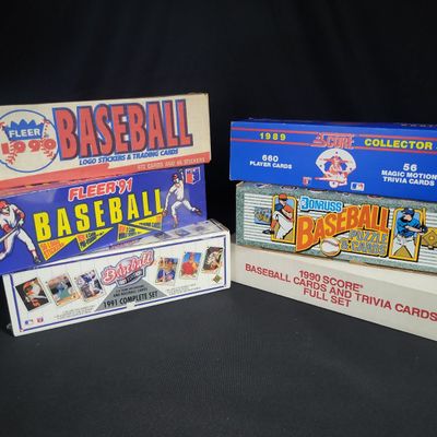 Sale Photo Thumbnail #543: I04867 | Assorted Baseball Card Factory Sets 1989-1991
