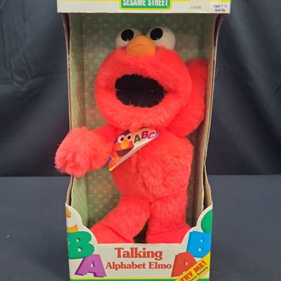 Sale Photo Thumbnail #901: I04819 | Vintage Tyco Talking Alphabet Elmo