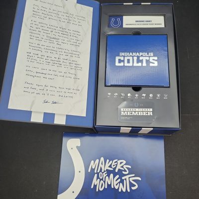 Sale Photo Thumbnail #801: I04722 | Indianapolis Colts 2023 Member Gift Set
