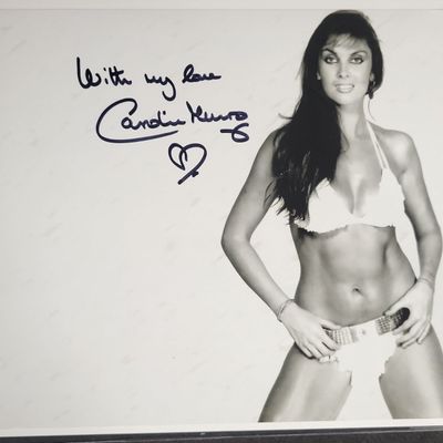Sale Photo Thumbnail #82: I04412 | Signed Caroline Munro 8x10 Photograph