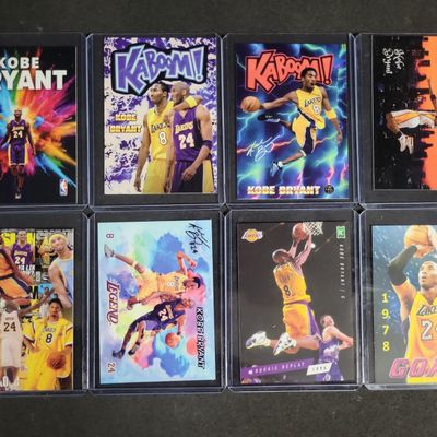 Sale Photo Thumbnail #586: I04193 | An Assortment of Kobe Bryant Art Cards