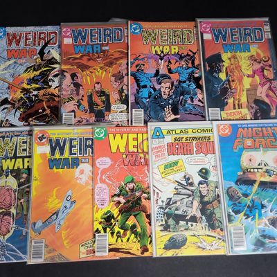 Sale Photo Thumbnail #333: I04570 | Nine Bronze Age War Comic Books
