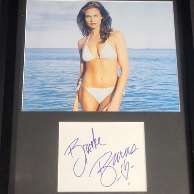 Sale Photo Thumbnail #89: I04386 | Framed Brooke Burns Signed Photograph