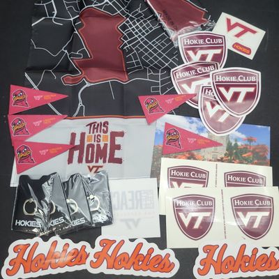 Sale Photo Thumbnail #807: I04719 | An Assortment of Virginia Tech Hokies Sports Memorabilia