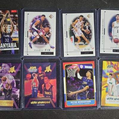 Sale Photo Thumbnail #521: I04199 | Victor Wembanyama Basketball Card Collection
