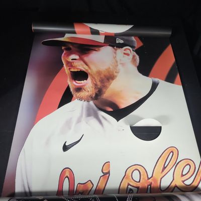 Sale Photo Thumbnail #749: I03180 | Large Baltimore Orioles Corbin Burnes Promotional Stadium Banner