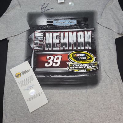 Sale Photo Thumbnail #774: I04329 | Signed Ryan Newman NASCAR T-Shirt